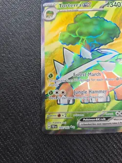 Pokemon TCG Torterra EX Holo Ultra Rare Card 185/162 Temporal Forces - Image 3