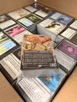 6000+ Magic: the gathering cards Bulk box #3. NO BASIC LANDS - Image 1
