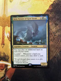 Aesi Tyrant of Gyre Strait (Regular) (0210) [Duskmourn: House of Horror] NM - Image 1