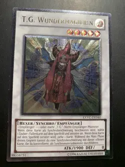 Yugioh! T.G. Wundermagierin Ultimate Rare - EXVC-DE040 Unlimited - Deutsch - Image 1