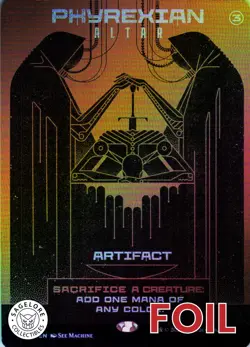 Phyrexian Altar - Secret Lair Encyclopedia of Magic - 16 - NM Foil - Image 1