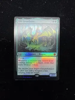 MTG Old Gnawbone Adventures in the Forgotten Realms Foil - Image 1