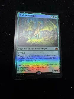 MTG Old Gnawbone Adventures in the Forgotten Realms Foil - Image 2