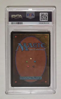 MTG Revised Rare Dual Land TUNDRA 1994 Magic the Gathering PSA 5 EX - Image 2