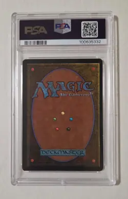 MTG Revised Rare Dual Land TUNDRA 1994 Magic the Gathering PSA 5 EX - Image 4