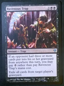 MTG Magic the Gathering - Zendikar: 2x Ravenous Trap ﴾VLP﴿ - Image 1