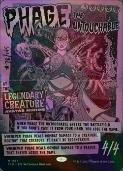 [1x] Phage the Untouchable (1195) - Foil Near Mint, English Secret Lair MTG Magi - Image 1