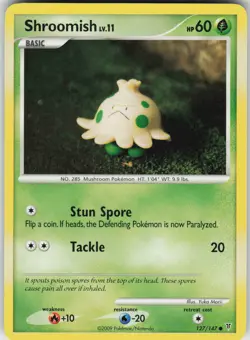 Pokemon Shroomish 127 Supreme Victors Common NM - Image 1