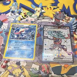 Pokemon TCG Greninja & Greninja ex Holo Promo Full Art 2 Card Lot English XY SV - Image 1