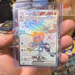 Pokemon TCG Greninja & Greninja ex Holo Promo Full Art 2 Card Lot English XY SV - Image 4