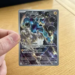 Pokemon TCG Thundurus SVP 209 Promo Holo Rare Near Mint Condition - Image 1