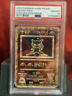 Pokemon Ancient Mew Movie 2000 Promo PSA 10 Gem Mint - Image 1