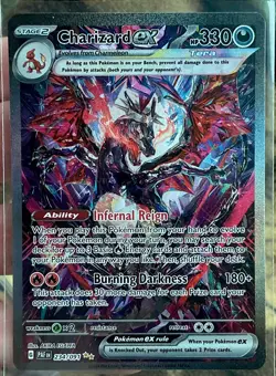 Charizard ex 234/091 SIR Paldean Fates Pokemon NM Special Illustration Rare - Image 1