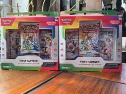 Pokemon TCG First Partner Illustration Collection Series 1 LOT of 2 BONUS CARD - Image 4