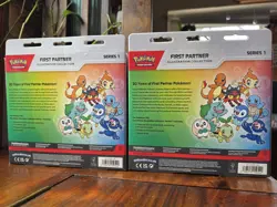 Pokemon TCG First Partner Illustration Collection Series 1 LOT of 2 BONUS CARD - Image 5