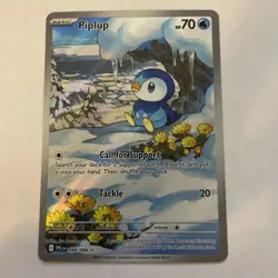 Pokemon TCG - Piplup 98/94 - Phantasmal Flames IR - NM - Image 1