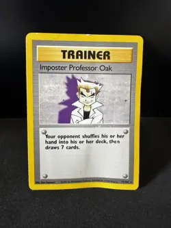 Pokemon TCG | Imposter Professor Oak - 73/102 | Base Set Regular | HP-DMG - Image 1