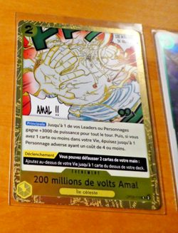 ONE PIECE CARD GAME RARE HOLO CARTE FRANCAISE OP05-115 FR JCC NM - Image 1