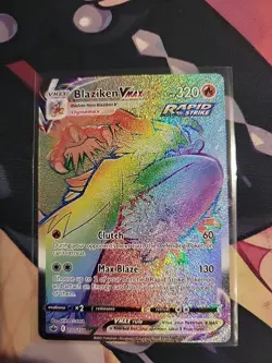 Pokemon Chilling Reign Blaziken VMAX Rainbow Secret Rare 200/198 Near Mint-Mint - Image 1