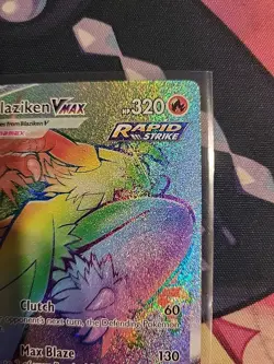 Pokemon Chilling Reign Blaziken VMAX Rainbow Secret Rare 200/198 Near Mint-Mint - Image 5