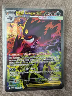 Mega Gengar ex #284 Ascended Heroes Pokemon - Near Mint - Image 1