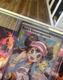 Rosa’s Encouragement 123/088 Special Illustration Rare Pokemon TCG Perfect Order - Image 1