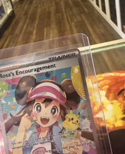 Rosa’s Encouragement 123/088 Special Illustration Rare Pokemon TCG Perfect Order - Image 5