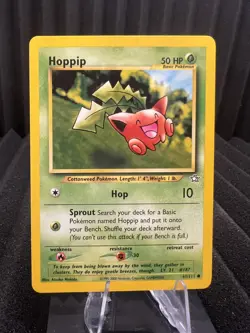Hoppip 61/111 - Neo Genesis Unlimited Edition - WOTC Pokemon LP - Image 1