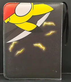 Pokemon TCG Pikachu 4 Ring Binder 4 Pocket Top Loading Double Sided Pages - Image 2