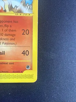 Rapidash Non Holo Rare 62/165 Pokemon Expedition LP/MP - Image 4