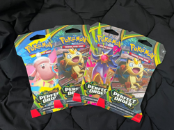 Pokemon TCG Perfect Order Art Set of 4 Sleeved booster packs ART SET BRAND NEW! - Image 1