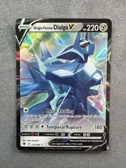 Origin Forme Dialga V 113/189 - Pokemon Holo NM - Image 1