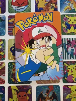Pokemon 151 Vintage Pocket Monsters Vending HOLO Prism Sticker 2000 Nintendo - Image 5