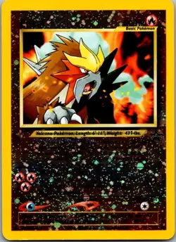 Pokemon TCG Entei Wizards Black Star Promos 34 Holo Promo Promo - Image 1