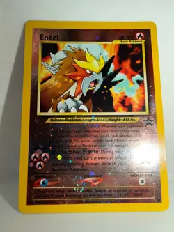 Pokemon TCG Entei Wizards Black Star Promos 34 Holo Promo Promo - Image 3