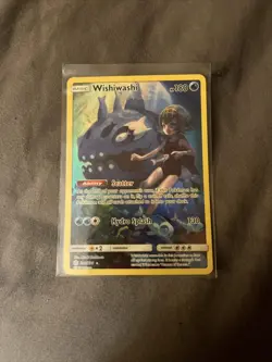 Pokemon TCG Wishiwashi Sun & Moon - Cosmic Eclipse 240/236 Holo Secret Rare - Image 1