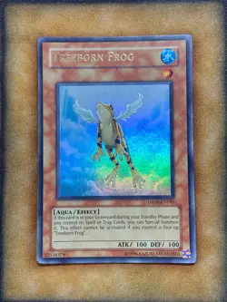 Yugioh Treeborn Frog DR04-EN145 Ultra Rare LP - Image 1