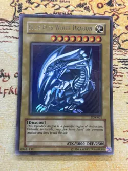 Yugioh Blue-Eyes White Dragon SDK-001 Ultra Rare Unlimited MP Starter Deck Kaiba - Image 3
