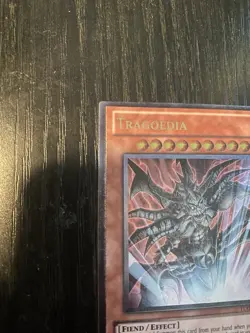 Yugioh Tragoedia TU04-EN000 Ultimate Rare Lightly Played - Image 2