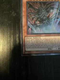 Yugioh Tragoedia TU04-EN000 Ultimate Rare Lightly Played - Image 4