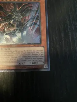 Yugioh Tragoedia TU04-EN000 Ultimate Rare Lightly Played - Image 5