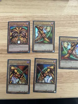 Exodia The Forbidden One Complete Set LOB-EN124 25th Anniversary Yugioh - Image 1