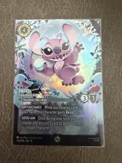 Disney Lorcana Winterspell - Enchanted Angel - Experiment 624 - 238/204 - Image 1