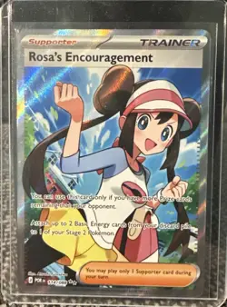 Pokemon TCG: Perfect Order Rosas Encouragement 114/088 Trainer Card - Image 1