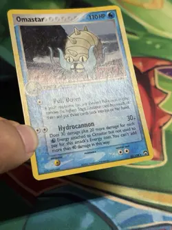 Omastar 20/108 Reverse Holo Rare Stamped EX Power Keepers Pokemon Card - Image 5