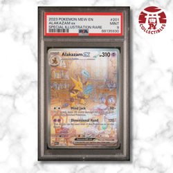 Pokemon Card English - Alakazam EX Sar #201/165 - 151 / MEW 2023 - PSA 9 MINT - Image 1
