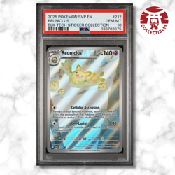 Pokemon Card English - Reuniclus AR SVP#212 - Black Star Promo - PSA 10 GEM MINT - Image 1