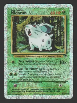 Nidoran ♀ Reverse Holo Legendary Collection 82/110 ENG - Pokemon Card - Image 1