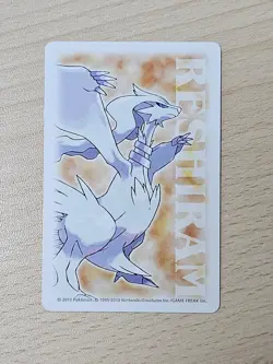 HQXORUS 2010 Japanese Pokemon Reshiram Black & White Deck Poker Playing Card - Image 3