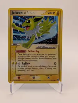 Jolteon Gold Star Holo Ultra Rare Vintage Pokemon Card 101/108 EX Power Keepers - Image 1
